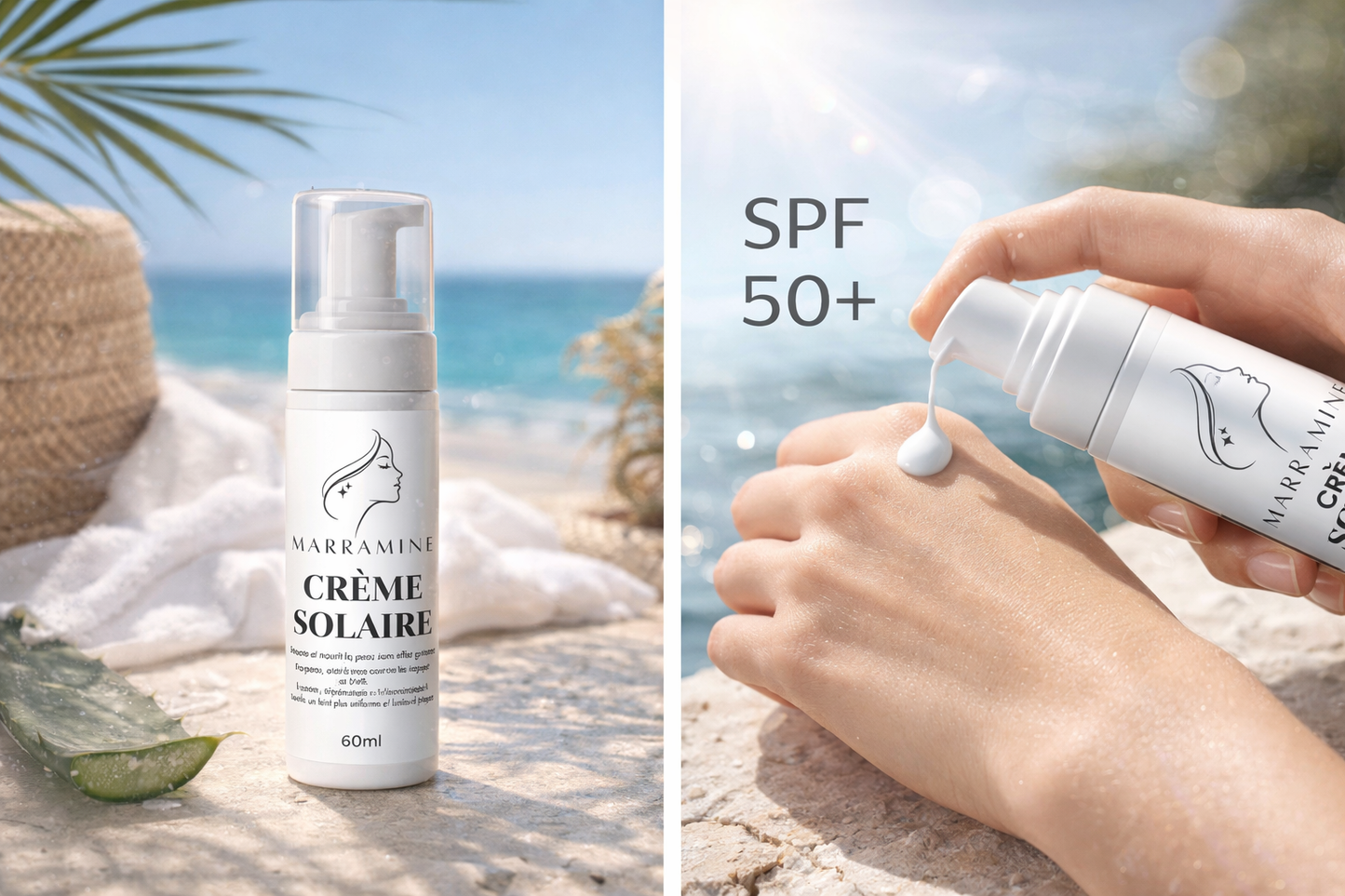 MARRAMINE — ÉCRAN SOLAIRE PROTECTEUR SPF 50+